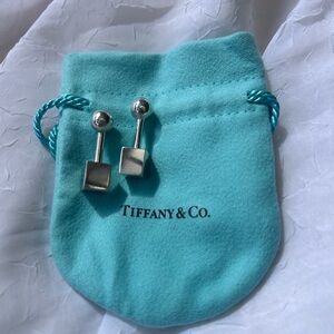 Tiffany & Co. Sterling Silver Cube Cufflinks